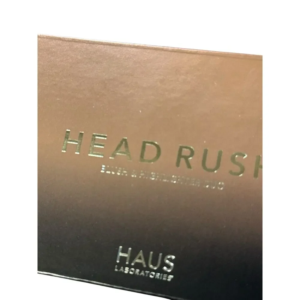 HAUS Laboratories Head Rush Blush & Highlighter Duo Pleaser Tease Orange 11g